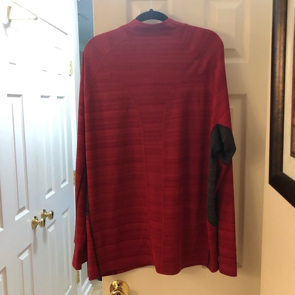 Outdoor Life Unisex Red/Gray Athletic Top - Picture 4 of 6